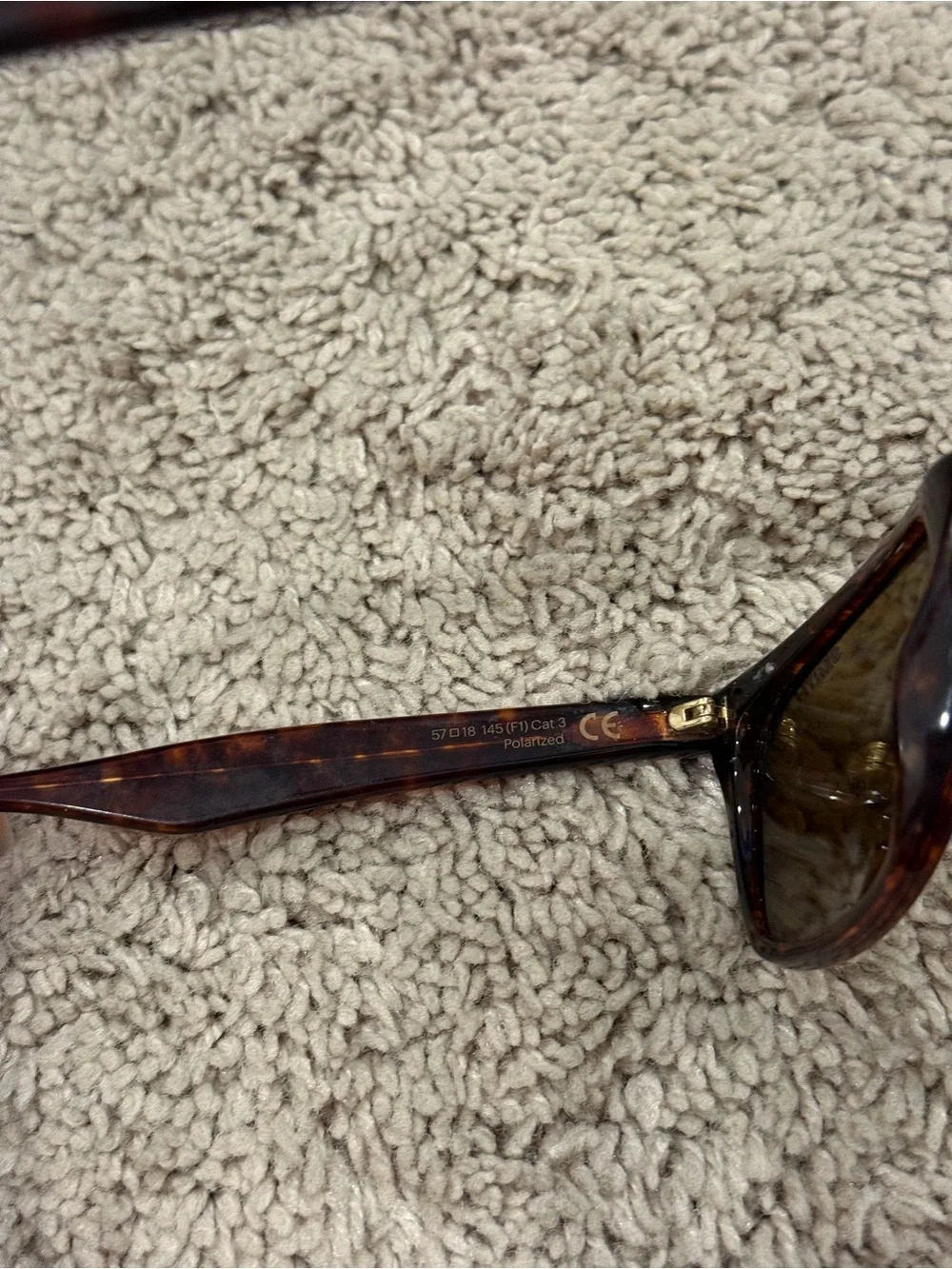 SMITH Tortoiseshell Frame Sunglasses with Brown Lenses